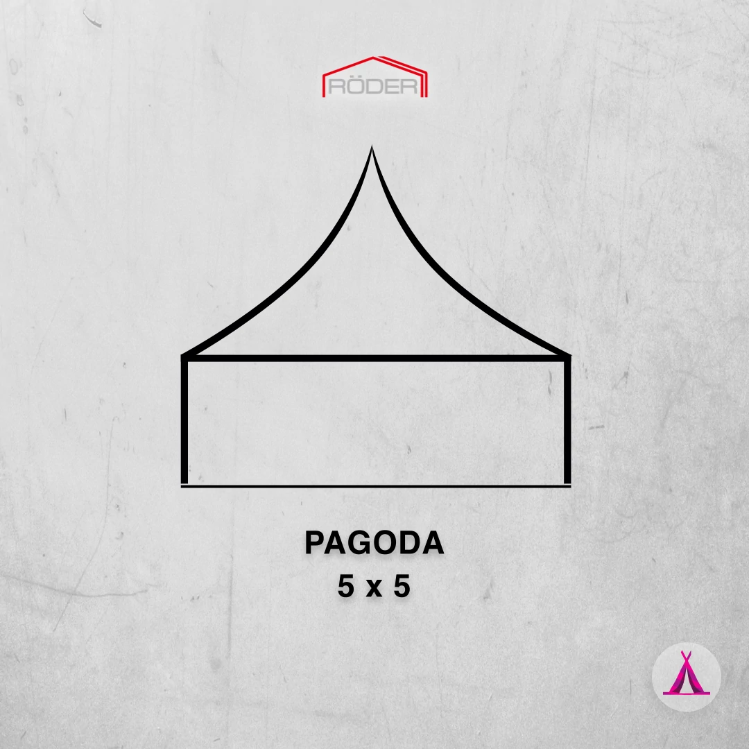 5x5 Pagoda Sátor