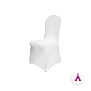 Spandex székhuzat - Fehér